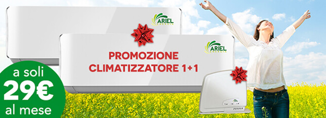 ariel energia promozione condizionatori
