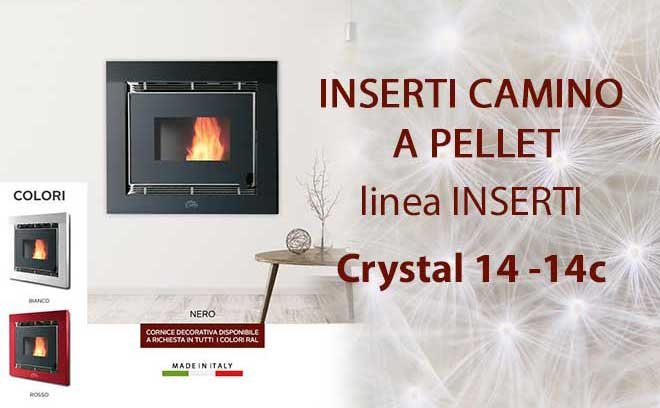inserti camino crystal14 14c