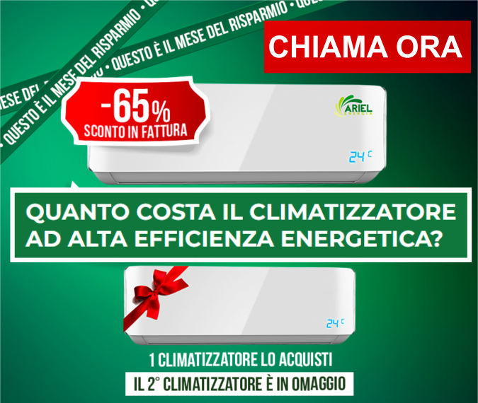 offerta climatizzatore condizionatore ariel