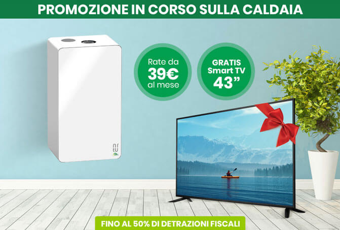 promozione caldaia smart tv
