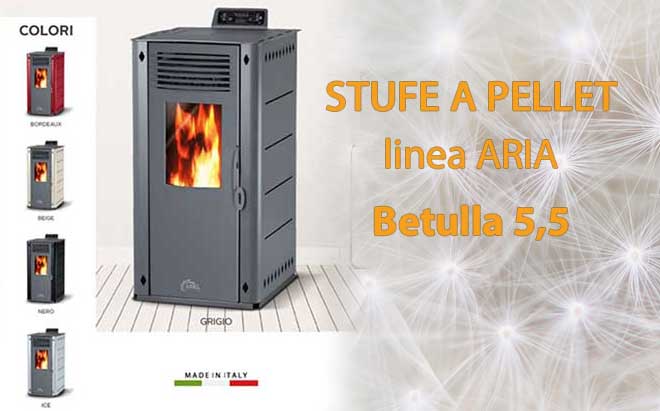 Stufe pellet aria Betulla 5
