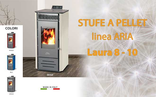 Stufe pellet aria Laura 8 10