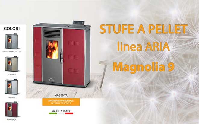 Stufe pellet aria Magnolia 9